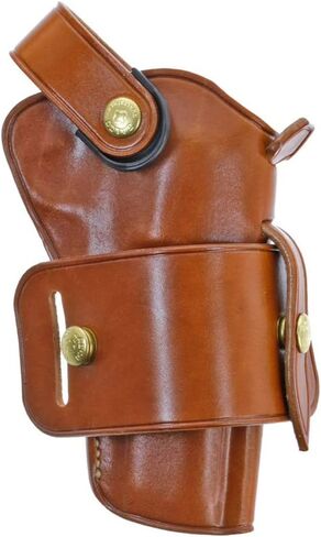 WG2-126 Wheelgunner 2.0 Leather Belt Holster متوافق مع Smith & Wesson N FR .44 Model 29/629 4 "، Ambidextros ، Tan Finish in Saudi Arabia
