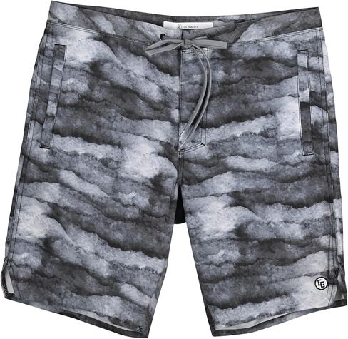 305 Lounge Fit Board Shorts – Men’s Quick-Dry Swim Trunks with Zippered Pockets & Adjustable Waist in Saudi Arabia