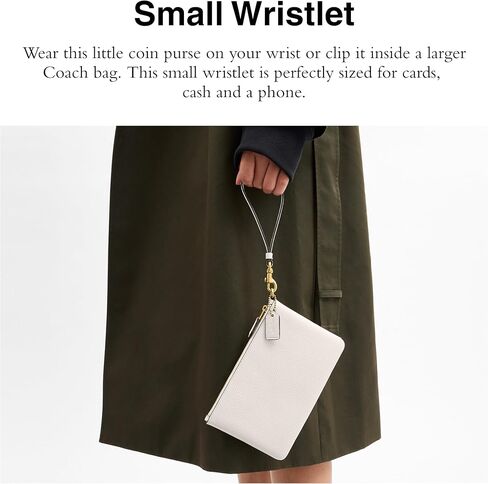 COACH Small Wristlet, LH/Ruby in Saudi Arabia