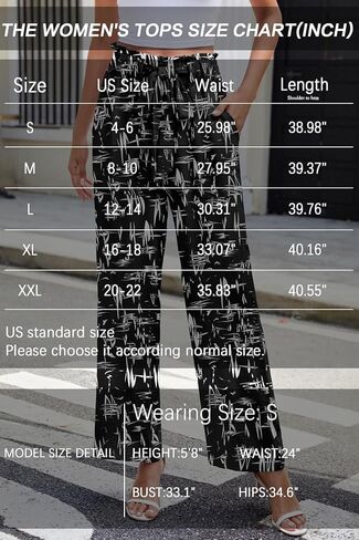 سروال بالازو النسائي على نطاق واسع من الساق عالية الخصر مع جيوب سراويل خفيفة الوزن خفيفة الوزن شاطئ الصيف مرنة in Kuwait