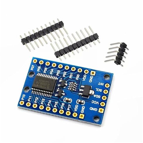 10Pcs PCF8575 Remote 16 Bits I2C IIC SMBus I/O Expander Module with Interrupt Output R3 Control Relay/Buzzer/LED in Saudi Arabia