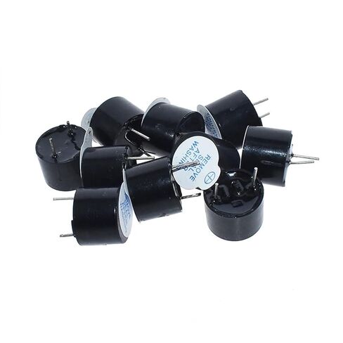 Big 5V النشط النشط المغناطيسي الطويل الصفير النغمة المنبه Ringer 12mm ناشطات بيزو النشط مناسبة لطابعات أجهزة الكمبيوتر in Saudi Arabia