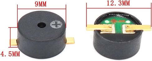SMD Buzzer 9045 Dimension 9.0x4.5mm مولد الصوت السلبي 3V الجرس الجانبي البيئي in Saudi Arabia