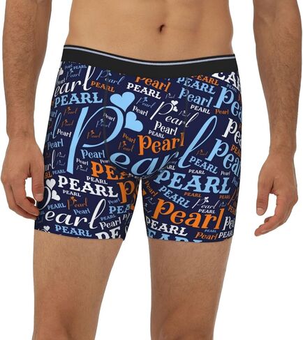 Artsadd Custom Mens Boxer Briefs Customized Funny Underwear Personalized Boxers Gifts for Boyfriend Husband Him in Kuwait
