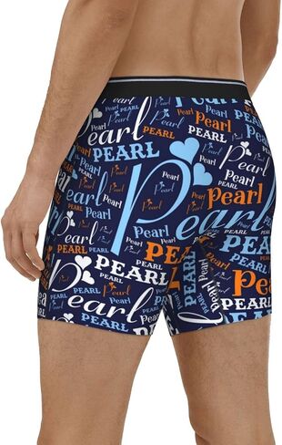 Artsadd Custom Mens Boxer Briefs Customized Funny Underwear Personalized Boxers Gifts for Boyfriend Husband Him in Kuwait