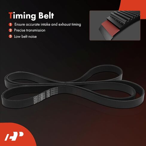 A-Premium Engine Serpentine Belt Drive Kit W/Telectioner & Idler متوافق مع دودج كارافان ، Grand Caravan & Chrysler Grand Voyager & Plymouth Grand Voyager 3.3L 3.8L 2000 3.3L in Saudi Arabia
