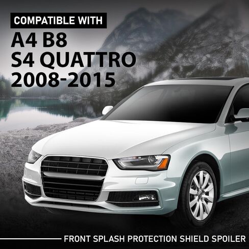 LQI Front Fender Lower Splash Shield Spoiler 1 زوج يسار ويمين متوافق مع Audi A4 B8 S4 Quattro 2008-2015 8K0853888A ، 8K0853887A in Saudi Arabia