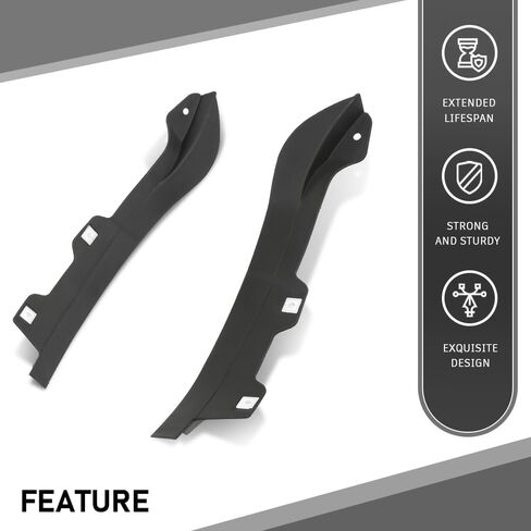 LQI Front Fender Lower Splash Shield Spoiler 1 زوج يسار ويمين متوافق مع Audi A4 B8 S4 Quattro 2008-2015 8K0853888A ، 8K0853887A in Saudi Arabia
