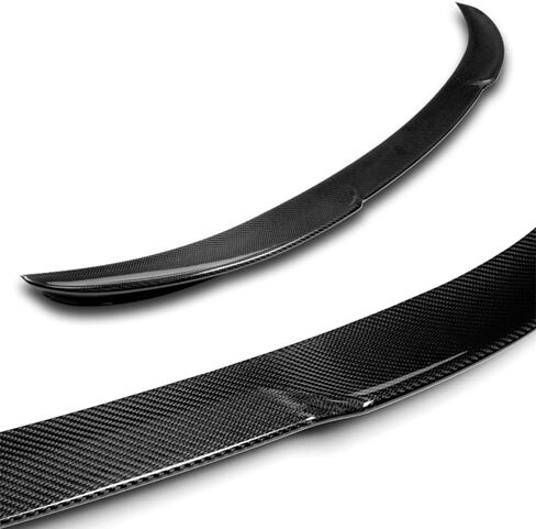 Q1-Tech ، Gate Confiber Gate Gate Spoiler Wing Tunbate مع 2006-2011 BMW (E90) 323i 323i 325i 328i 330i 335i / M3 سيدان ، مفسد الشفة الخلفية ، 2007 2008 2008 ، style in Saudi Arabia