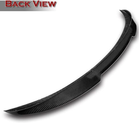 Q1-Tech ، Gate Confiber Gate Gate Spoiler Wing Tunbate مع 2006-2011 BMW (E90) 323i 323i 325i 328i 330i 335i / M3 سيدان ، مفسد الشفة الخلفية ، 2007 2008 2008 ، style in Saudi Arabia