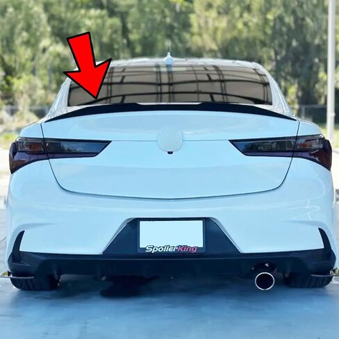 SPOINDERKING DUCKBILL TRUNK SPOILER (284VC) متوافق مع Acura ILX 2013-2022 in Saudi Arabia
