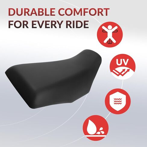 TCMT Black Complete Seat Cushion Fit for Honda Fourtrax 300 TRX300 1988-2000 1999 98 in Saudi Arabia