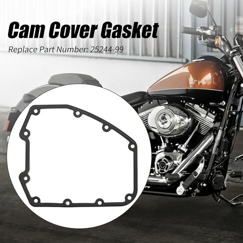 25244-99 CAM COVER GASKET ، بديل لـ Harley Twin Cam Model 1999-2017 ، يحل محل 25244-99 in Saudi Arabia
