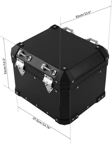 TCMT 48L Saddlebags Panniers Side Case Case Bag Fit for BMW R1200GS Adventure 2013-2018 R1250GS Adventure 2019-2024 F850GS Adventure 2017-2022 F900GS Adventure 2023-2025 Black in Saudi Arabia