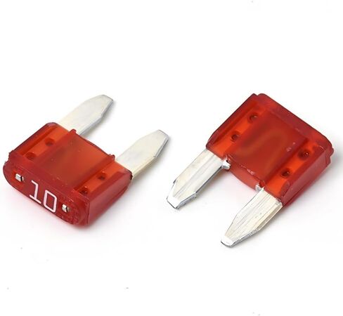 2Pcs 58V Car Automotive Blade Fuses, Universal Fuse Kit for Cars, Truck, SUV (10A) in Saudi Arabia