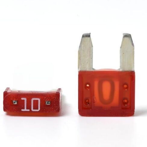 2Pcs 58V Car Automotive Blade Fuses, Universal Fuse Kit for Cars, Truck, SUV (10A) in Saudi Arabia