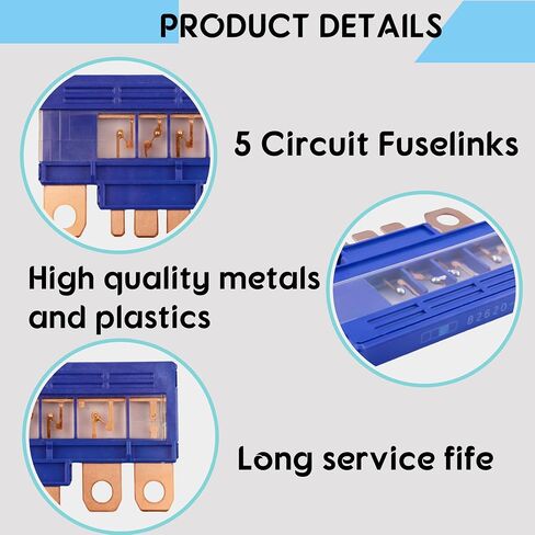 استبدل 82620-33030 Link Fusible Fuse Block متوافق مع 2007-2011 T-Oyota Camry ، 2005-2006 T-Oyota Avalon (120 AMP Main Fuse) in Saudi Arabia