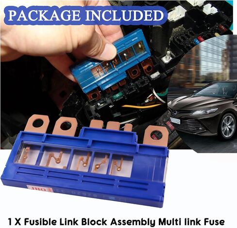 استبدل 82620-33030 Link Fusible Fuse Block متوافق مع 2007-2011 T-Oyota Camry ، 2005-2006 T-Oyota Avalon (120 AMP Main Fuse) in Saudi Arabia