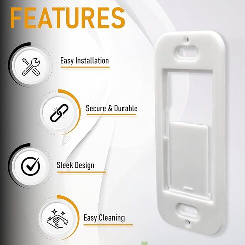 SplashNColor Wallplate Brackets for Lutron Caseta Pico Remote, 3-Pack – Seamless Remote Snap-in Installation Wall Bracket for Lutron Smart Switch, Durable Wall Mount Design for Lutron Pico Remote in Saudi Arabia