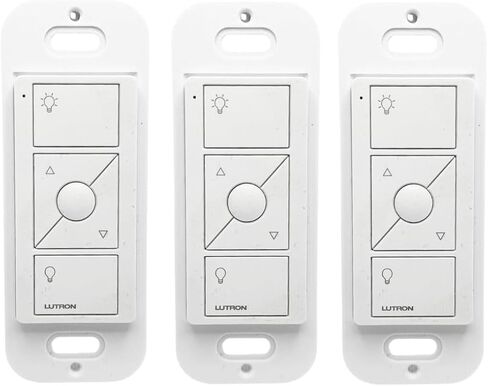 SplashNColor Wallplate Brackets for Lutron Caseta Pico Remote, 3-Pack – Seamless Remote Snap-in Installation Wall Bracket for Lutron Smart Switch, Durable Wall Mount Design for Lutron Pico Remote in Saudi Arabia