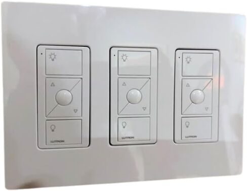 SplashNColor Wallplate Brackets for Lutron Caseta Pico Remote, 3-Pack – Seamless Remote Snap-in Installation Wall Bracket for Lutron Smart Switch, Durable Wall Mount Design for Lutron Pico Remote in Saudi Arabia