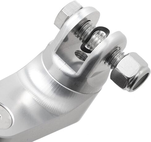 TOFR CNC Driver Passenger Male Mount Foot Foot Foot Rest Extensions for Harley Softail Sportster Dyna Touring Road King Street Glide Chopper Move 2-3/5 "Over 2" Forward in Kuwait