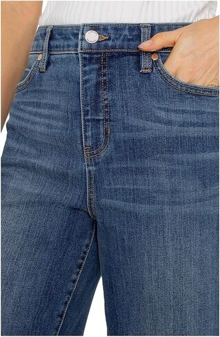 Liverpool Women's Stride High-Rise Crop Wide Jeans 26" Inseam in Saudi Arabia