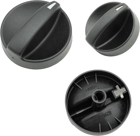 3PCS HVAC Control Knobs A/C Heater Climate Climate Switch Control Control for 2006 2007 2008 Mazda 6 GV2W-61-195 GV3A-61-195 (Black) in Saudi Arabia
