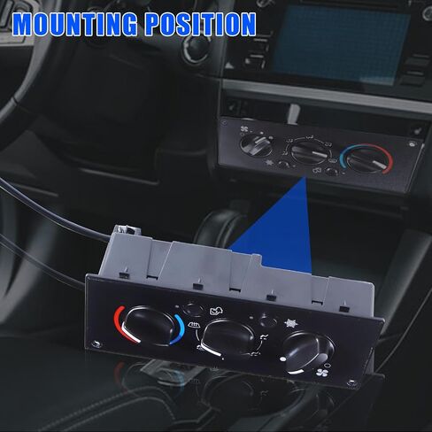 599-5511 وحدة التحكم في HVAC متوافقة مع Kenworth C500 T300 T600A T800 W900 2002-2006 ، يحل محل# F21-1007-1 ، F21-1025-100 in Saudi Arabia