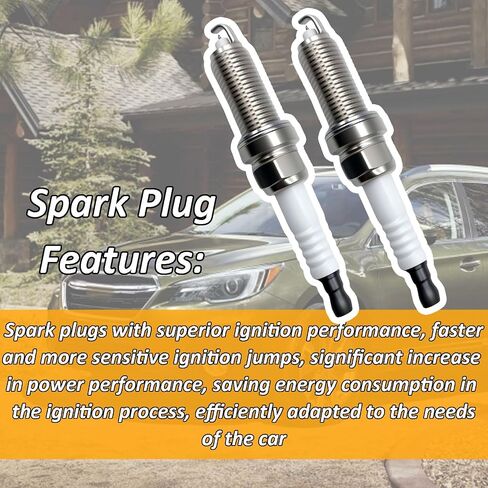 4Pcs Platinum Iridium Spark Plug Fit for 2013-2017 Subaru Legacy 0utback 2011-2018 Subaru Forester Crosstrek 2012-2016 Sub-aru Impreza XV Crosstrek 2.0L 2.5L H4,Replace for SILZKAR7B11 93482 in Saudi Arabia