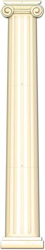 Beistle Roman Pillar Photo Prop Backdrop, Greek Column Wall Decoration, Italian Jointed Cut Out Party Decor, Rome& Greece Party Accessry, 6' in Saudi Arabia