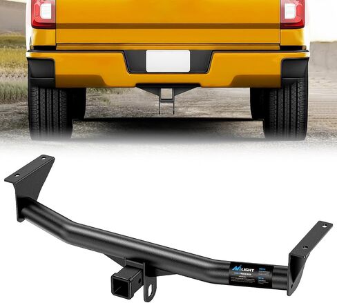 Nilight Class 3 Trailer Hitch 2 بوصة مستقبل متوافق مع Tesla Model Y 2020 2021 2022 2023 2023 مسحوق أسود مطلي in Kuwait