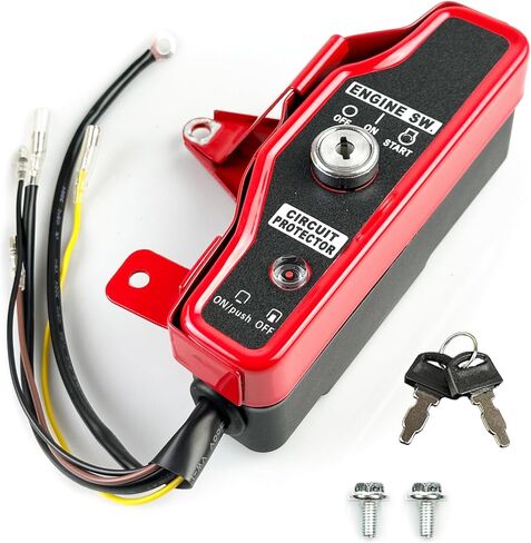 YAMAKATO Key Switch Box for Honda GX240 GX270 Gx340 GX390 8HP 9HP 11HP 13HP, Ignition Starter Control Box for Honda Clones 240cc-420cc w/Keys in Saudi Arabia