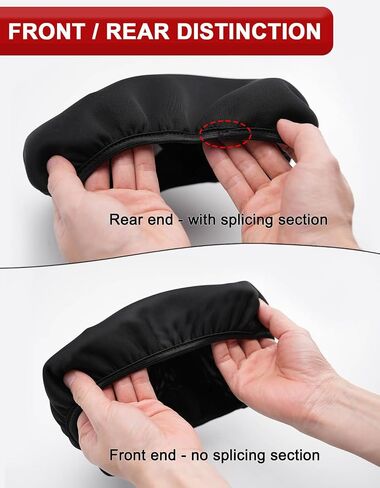 KBH Center Console Armrest Cover for Ford F250 F350 1999 2000 2001 2002 2003 2004 2005 2006 2007 2008 2009 2010, Middle Console Lid Protector, Polyester, Black (Fits Jump Seat Console Only) in Saudi Arabia