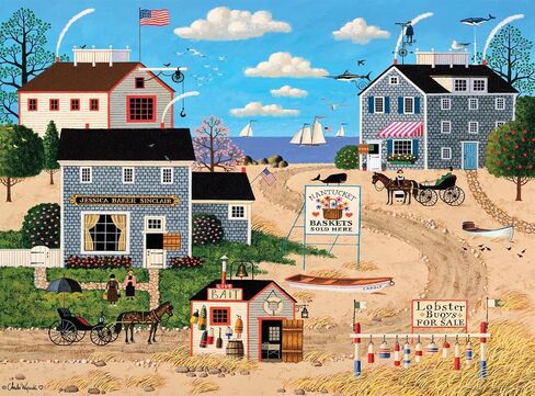 ألعاب بافالو - تشارلز ويسوكي - The Whippersnappers of Cape Cod - أحجية الصور المقطوعة 1000 قطعة للبالغين، ألغاز تحدي مثالية ليالي الألعاب in Saudi Arabia
