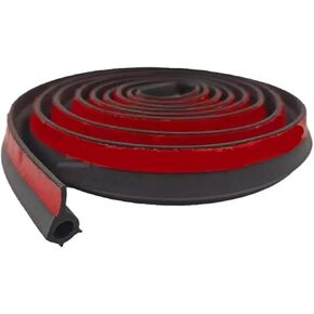 5M Pickup Weather Stripping Truck Tailgate Sealing Strip Sticker P Type Universal Wind Proof Car Rubber Seal Strip in Saudi Arabia
