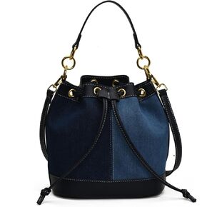 حقيبة دلو الدنيم للنساء حقيبة اليد العصرية جان حقيبة الكتف in Kuwait