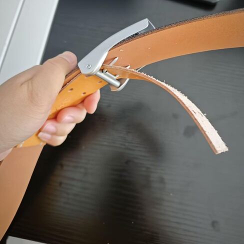 German WH Soldier Belt Outdoor Full of Cowhide Belt Reproduction of World War II German in Saudi Arabia