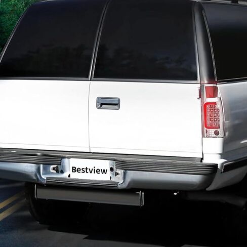 Bestview LED LED لوحة رخصة مصباح مصباح مع Chrome Housing for 1988-1999 Chevy GMC Silverado Sierra C/K Series 1500 2500 3500 Suburban Blazer S10 Tahoe Yukon Sonoma S15 Truck Tag Lights Assembly Assembly in Kuwait