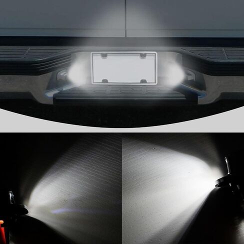 Bestview LED License Plate Light Lamp with Chrome Housing For 1988-1999 Chevy GMC Silverado Sierra C/K Series 1500 2500 3500 Suburban Blazer S10 Tahoe Yukon Sonoma S15 Truck Tag Lights Assembly in Saudi Arabia