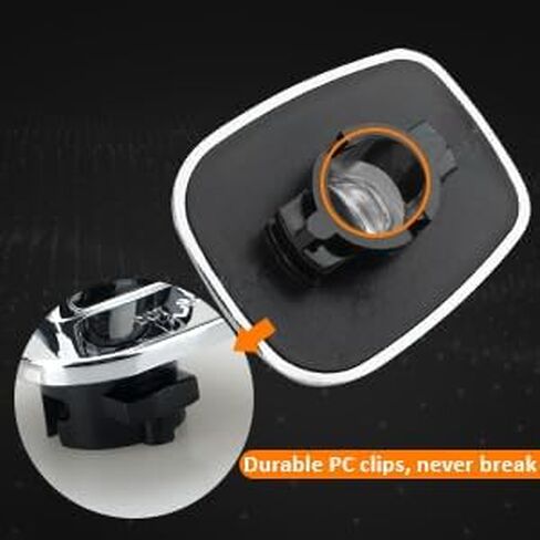 Bestview LED LED لوحة رخصة مصباح مصباح مع Chrome Housing for 1988-1999 Chevy GMC Silverado Sierra C/K Series 1500 2500 3500 Suburban Blazer S10 Tahoe Yukon Sonoma S15 Truck Tag Lights Assembly Assembly in Kuwait