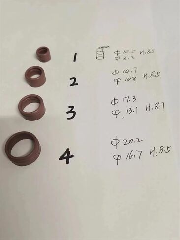 40 PCS تكييف هواء حلقة المطاط ختم ختم ، ختم O-RING لـ A/C (16pcs) in Saudi Arabia