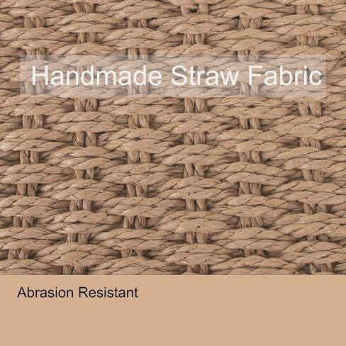 YYW Small Handmade Straw Bag for Women, Natural Summer Beach Shoulder Bag Rattan Crossbody Purse for Women in Kuwait