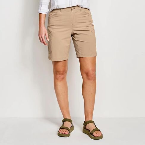 Orvis Women's Jackson Quick-Dry Convertible 8 "رياضي ، 9" صعود منتصف ، 50+ ، خفيفة الوزن ، تنفس ، 4 اتجاهين in Kuwait
