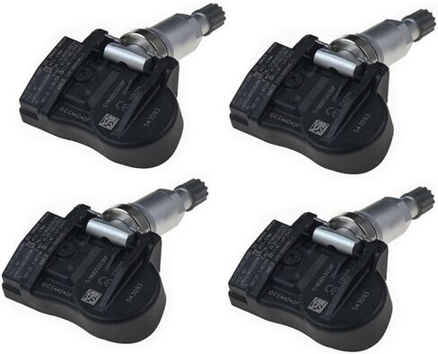Car Tire Pressure Sensor TPMS for Citroen C4 C5 C6 C8, 4Pcs TPMS Tire Pressure Monitor Sensor 543093/9656822980 in Saudi Arabia