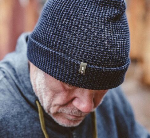 Viktos Men's Dekape Beanie - Tactical Hunting Waffle Knit acrylic chassis forged label hat قبعة قبعة رسومية ، أوسفا ، ساعة منتصف in Saudi Arabia