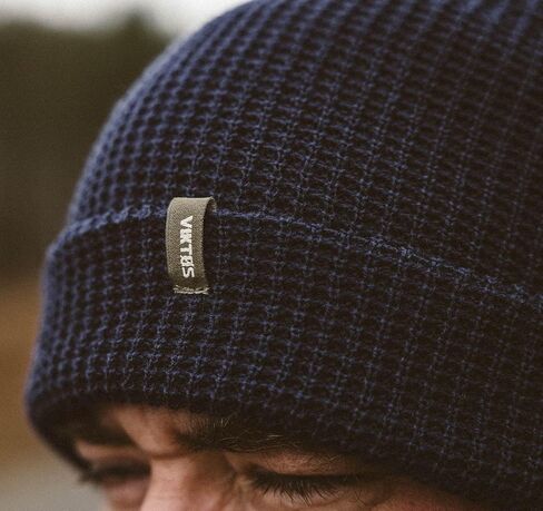 Viktos Men's Dekape Beanie - Tactical Hunting Waffle Knit acrylic chassis forged label hat قبعة قبعة رسومية ، أوسفا ، ساعة منتصف in Saudi Arabia
