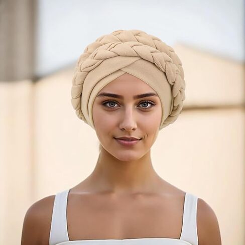 Dreshow African Turban للنساء معقدة الشعر للنوم النائم رؤساء الرؤوس الرأس الدافئ للنساء السوداء الغطاء الكيميائي in Kuwait