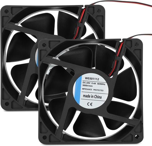 W0301112 W0301101 Refrigerator Evaporator Fan Motor, DC24V,0.4A,50-60HZ, Compatible with ATOSA Undercounter Refrigerator MGF8401 MGF8401GR MGF8402 MGF8403, Energy Saving Mute, Complete Parts in Kuwait