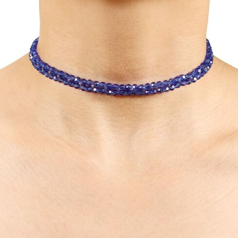 ANAHAT Charm Choker Necklace and Bracelet for Women Handmade Necklace Gold Beaded Bracelet Jewelry Set Gift for Women in Saudi Arabia